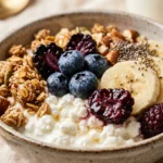 High Protein Cottage Cheese Bowl 20g+ Easy Breakfast