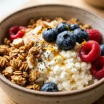 High Protein Cottage Cheese Breakfast 20g+ Easy No Powder Meal Prep