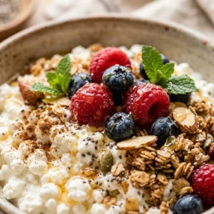 High Protein Cottage Cheese Breakfast 30g+ Easy Low Carb Meal Prep