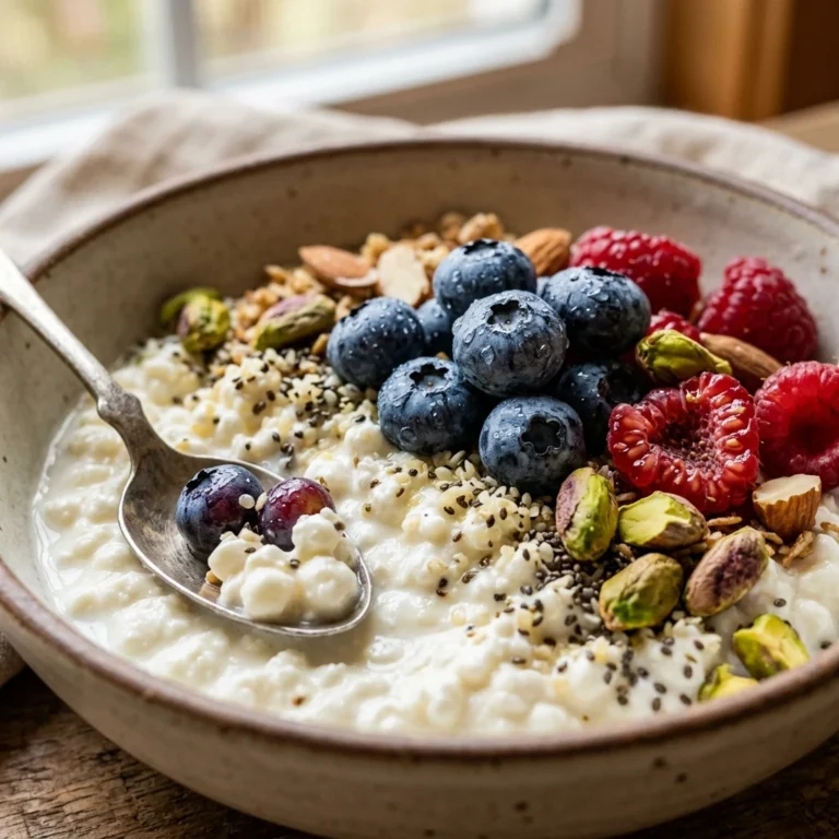 High Protein Cottage Cheese Breakfast