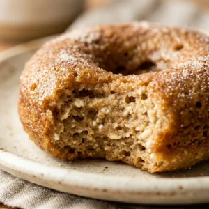 High Protein Cottage Cheese Donuts Baked No Flour Moist