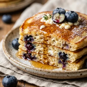 High Protein Cottage Cheese Pancakes 20g+ Easy Breakfast No Powder