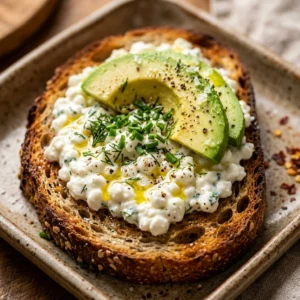 High Protein Cottage Cheese Toast 20g 5 Minute Viral