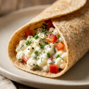 High Protein Cottage Cheese Wraps Viral