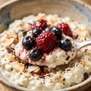 High Protein Dessert Easy Low Carb 30g+ Meal Prep Cottage Cheese
