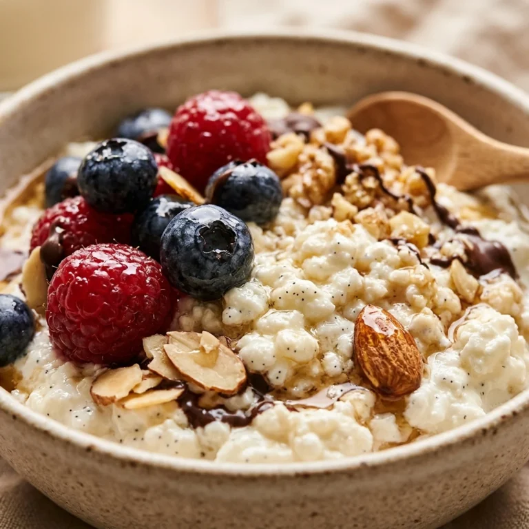 High Protein Dessert Low Carb Easy 30g+ Meal Prep Cottage Cheese