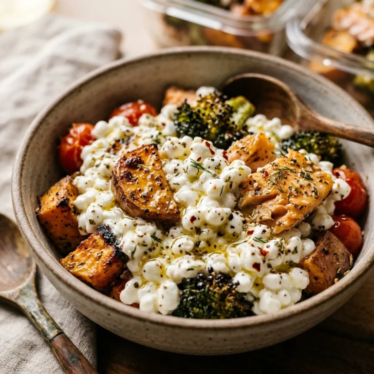 High Protein Dinner 30g+ Easy Low Carb Meal Prep Cottage Cheese