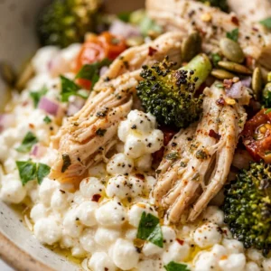 High Protein Dinner Meal Prep 30g+ Easy Low Carb Cottage Cheese
