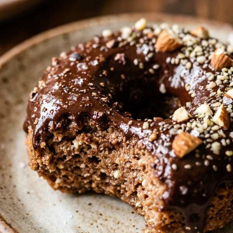 High Protein Donut Dessert Low Carb Easy 30g+ Meal Prep Cottage Cheese