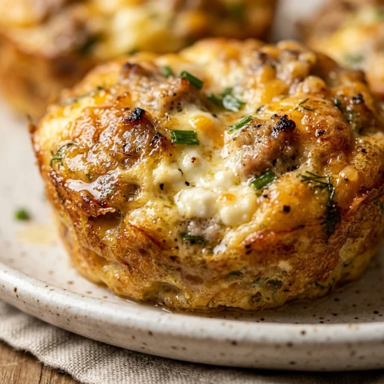 High Protein Egg Bites With Cottage Cheese And Turkey