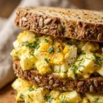 High Protein Egg Salad Sandwich Low Carb