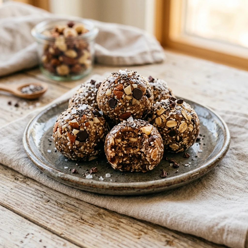 High Protein Energy Balls No Bake