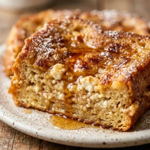 High Protein French Toast Cottage Cheese 20g+ Easy Breakfast 3 Ingredient
