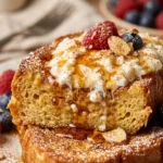 High Protein French Toast Cottage Cheese 20g+ Easy Breakfast