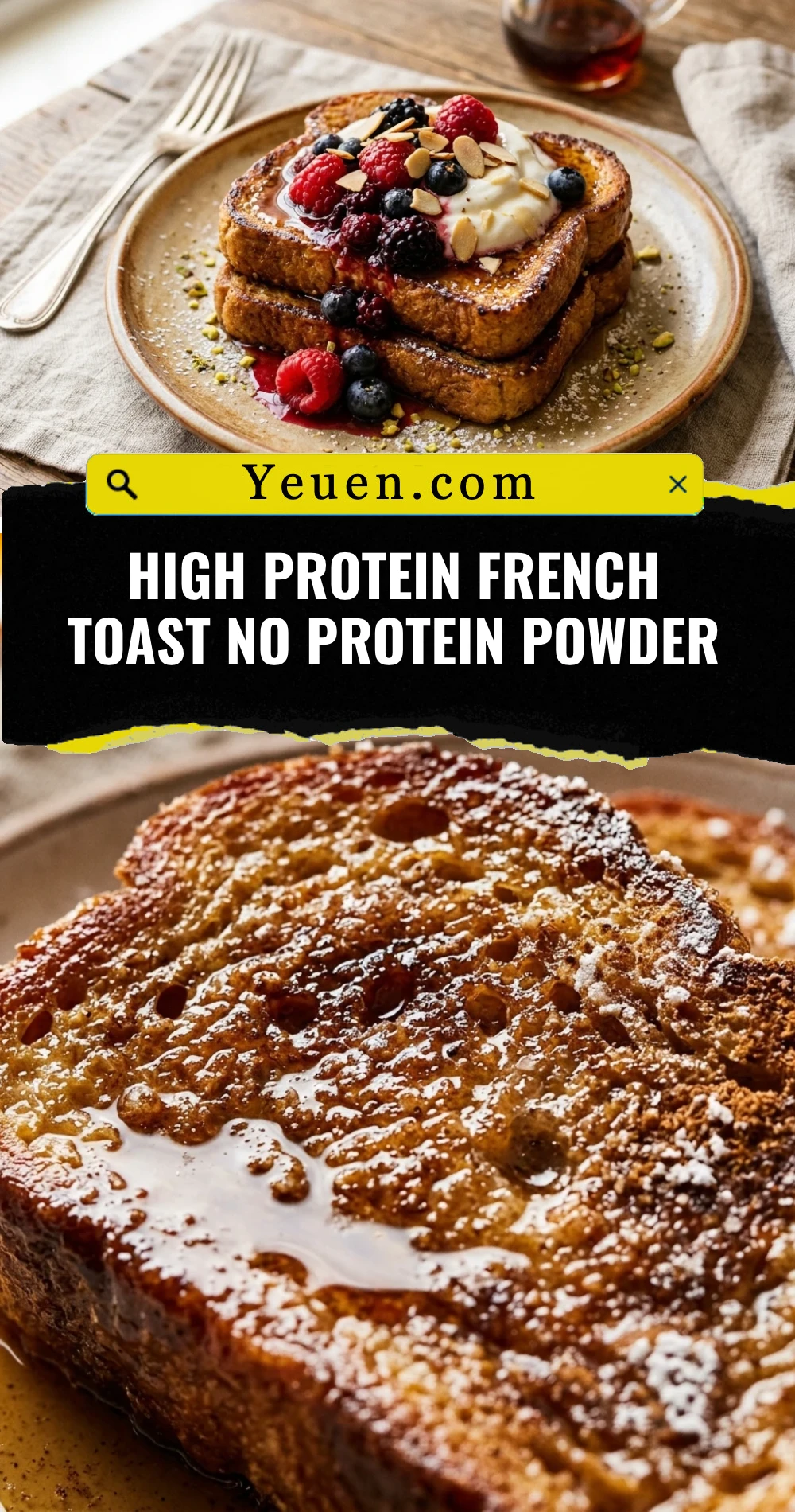 High Protein French Toast No Protein Powder