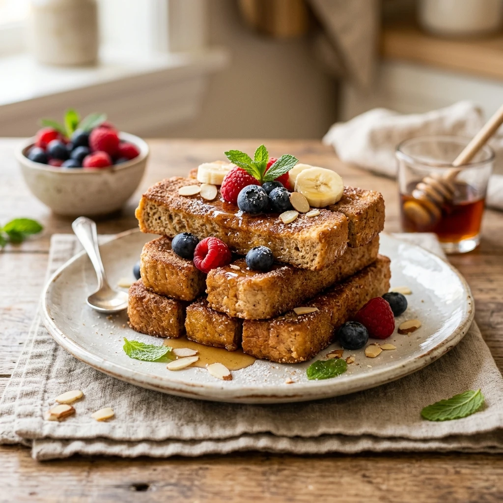 High Protein French Toast Sticks Healthy