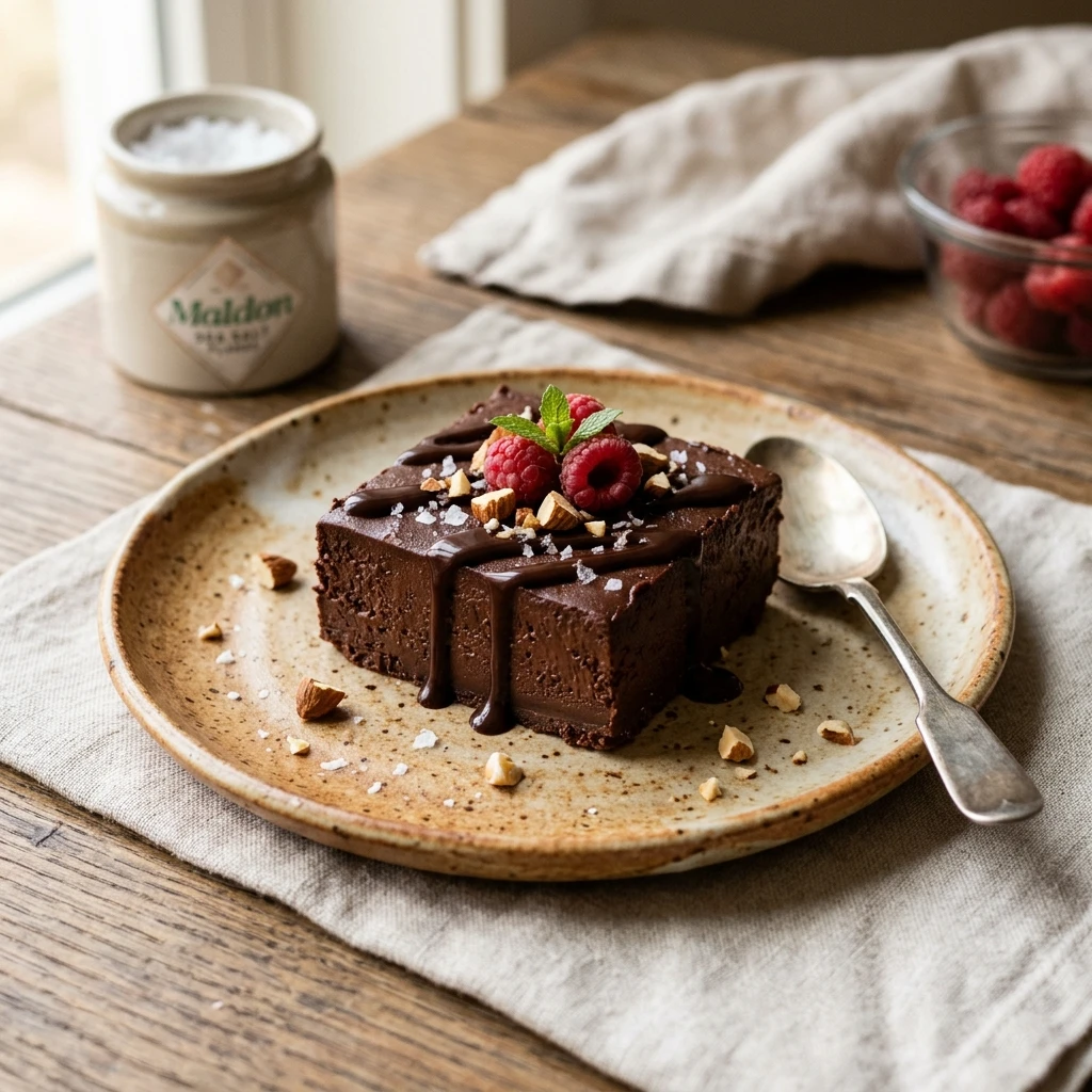High Protein Fudge Dessert Low Carb Easy 30g+ Meal Prep Cottage Cheese