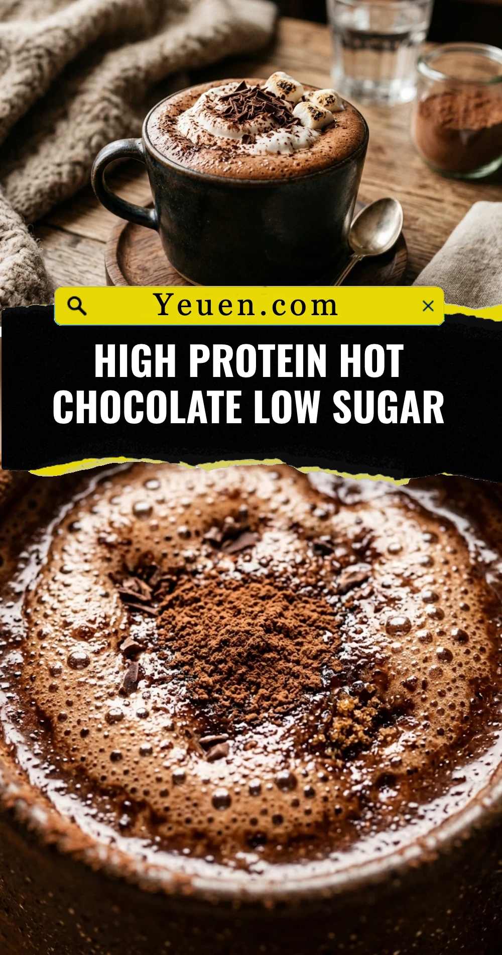 High Protein Hot Chocolate Low Sugar