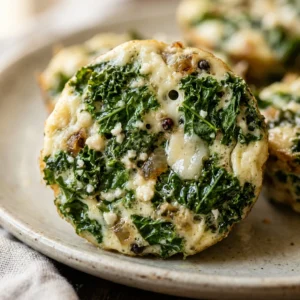 High Protein Kale Egg Bites Copycat Healthy Green