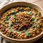 High Protein Lentil Curry Vegan