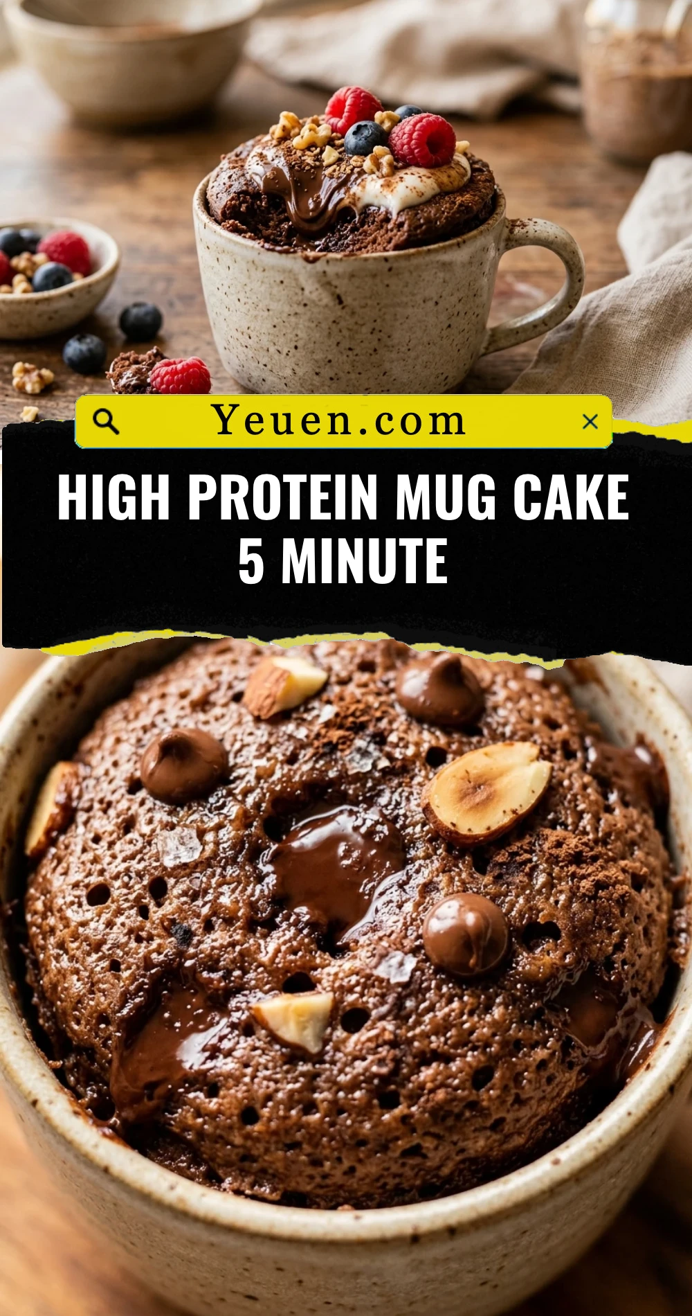 High Protein Mug Cake 5 Minute