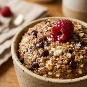 High Protein Mug Cake Dessert Easy Low Carb 30g+ Meal Prep Cottage Cheese