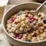 High Protein Overnight Oats Cottage Cheese 20g+ Easy Breakfast 3 Ingredient