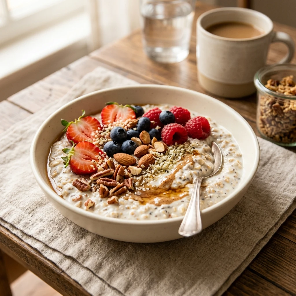 High Protein Overnight Oats That Keep Me Full Till Lunch