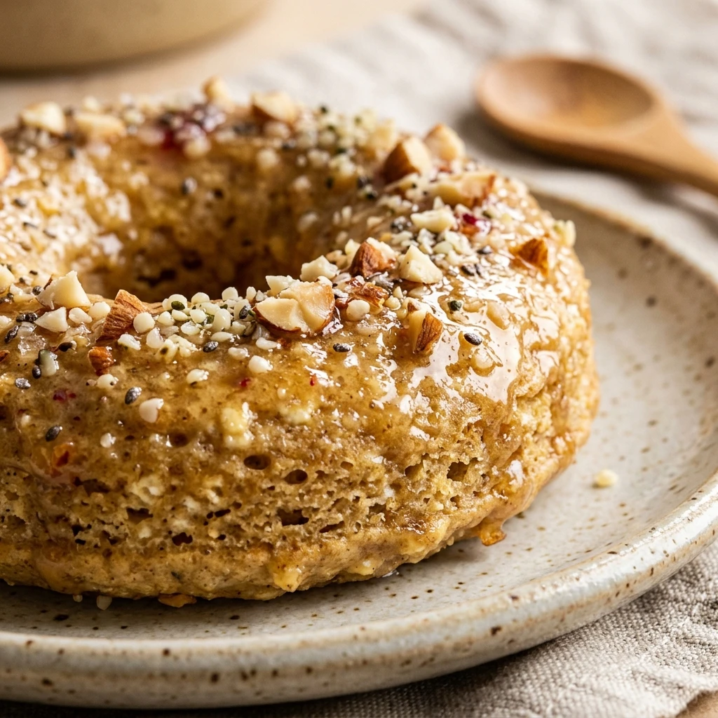 High Protein Pancake Donuts Cottage Cheese Baked No Flour