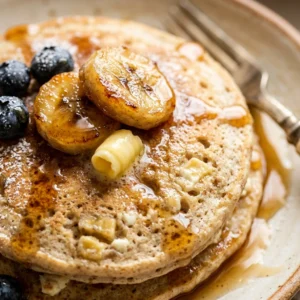 High Protein Pancakes Cottage Cheese Banana 20g+ Easy Breakfast