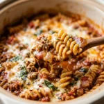 High Protein Pasta Crockpot No Prep Dump & Walk 5 Min Prep Feeds Crowd Under $20