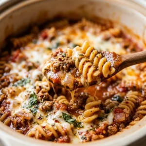 High Protein Pasta Crockpot No Prep Dump & Walk 5 Min Prep Feeds Crowd Under $20