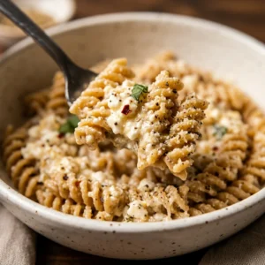 High Protein Pasta Dinner 30g+ Easy Meal Prep Low Carb Cottage Cheese