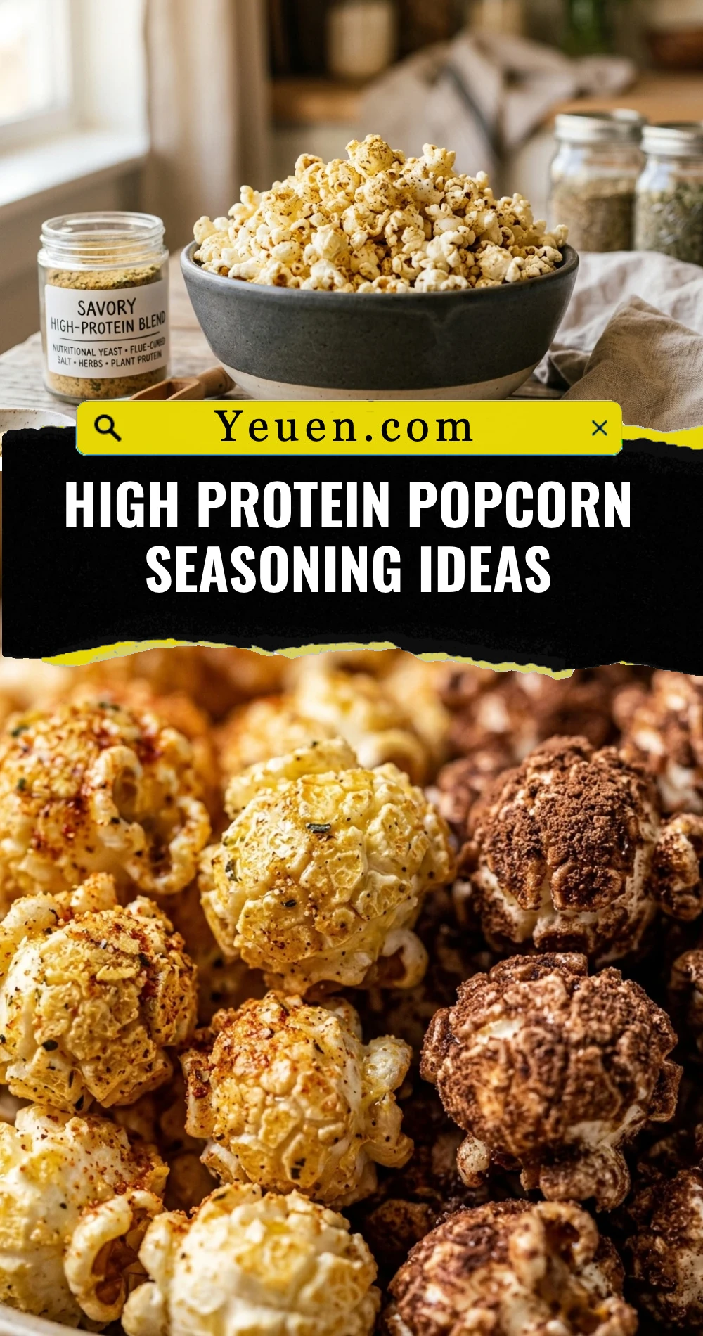 High Protein Popcorn Seasoning Ideas