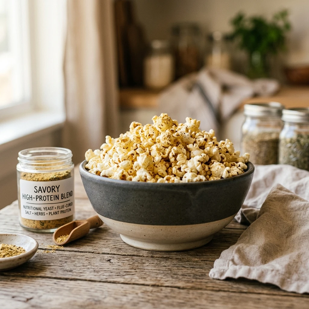High Protein Popcorn Seasoning Ideas