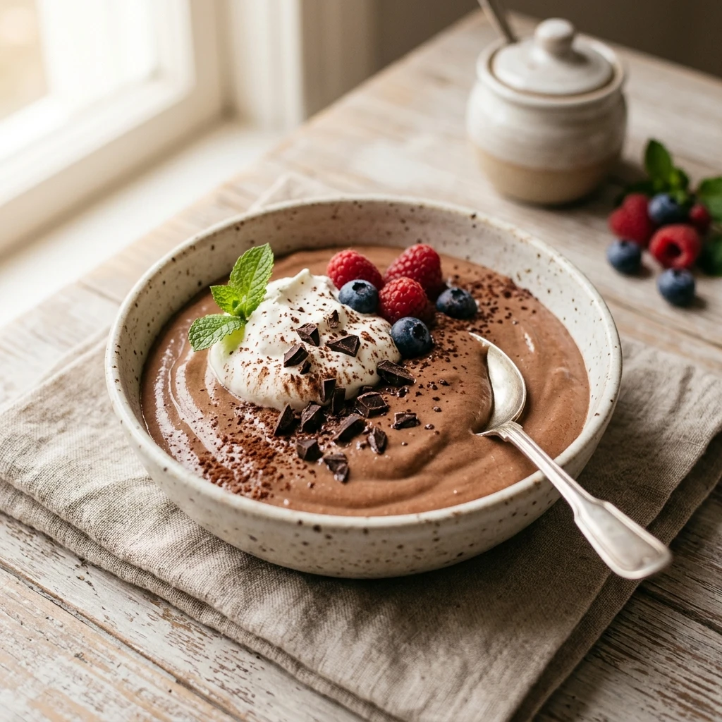 High Protein Pudding Dessert Low Carb Easy 30g+ Meal Prep Cottage Cheese