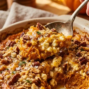 High Protein Pumpkin Casserole With Cottage Cheese Thanksgiving