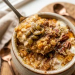 High Protein Pumpkin Overnight Oats With Greek Yogurt Fall
