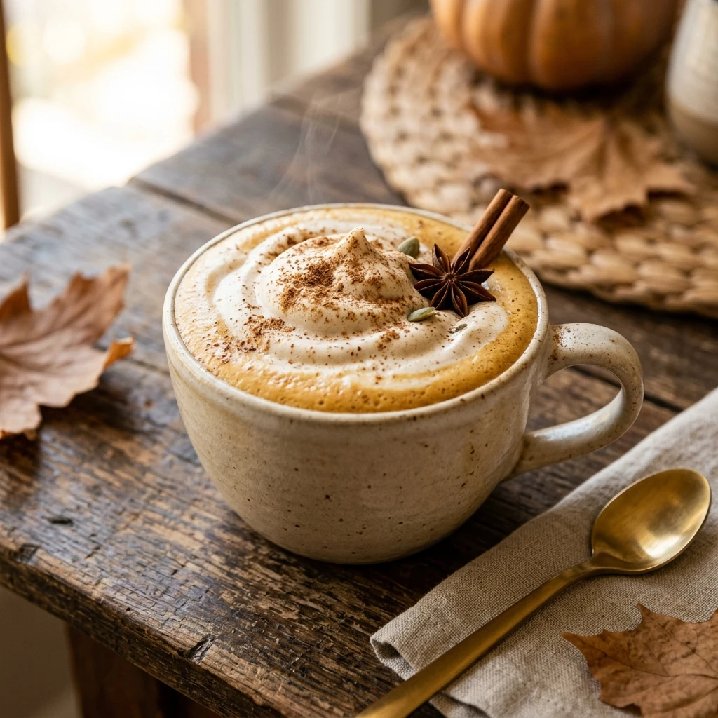 High Protein Pumpkin Spice Latte Healthy