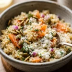 High Protein Quinoa Meal Prep 30g+ Easy Breakfast Dinner Cottage Cheese