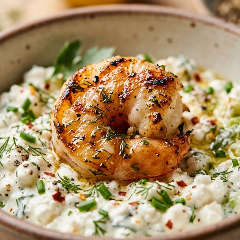 High Protein Shrimp Dinner 30g+ Easy Meal Prep Low Carb Cottage Cheese