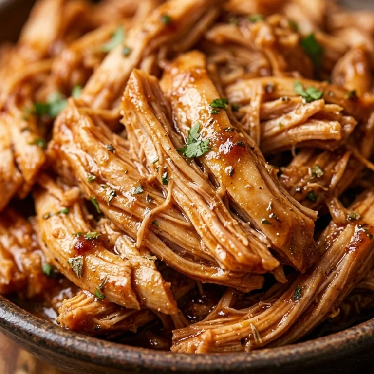 High Protein Slow Cooker Chicken 30g Dump & Bake 3 Ingredient