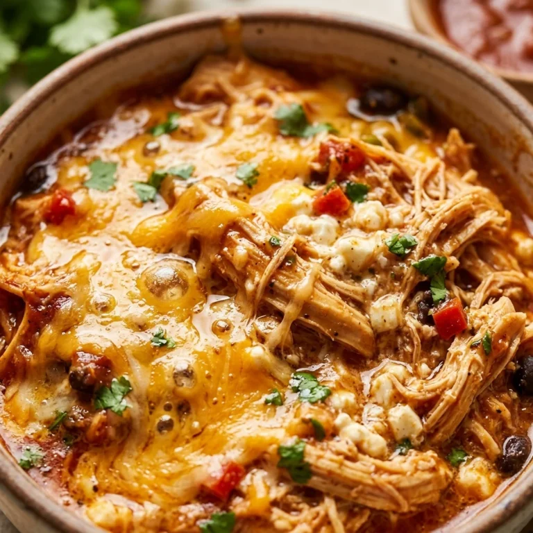 High Protein Slow Cooker Chicken Enchiladas Cottage Cheese