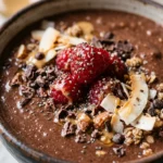 High Protein Smoothie Bowl Chocolate