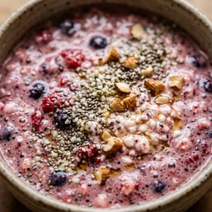 High Protein Smoothie Breakfast 30g+ Easy Meal Prep Low Carb Cottage Cheese