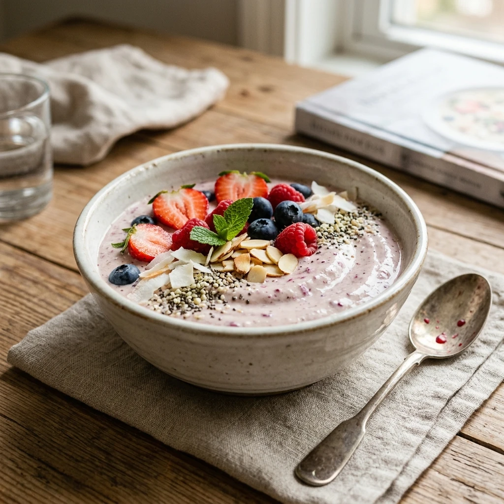 High Protein Smoothie Cottage Cheese 30g No Powder Creamy