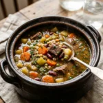 High Protein Soup Crockpot No Prep Dump & Walk 5 Min Prep Feeds Crowd Under $20