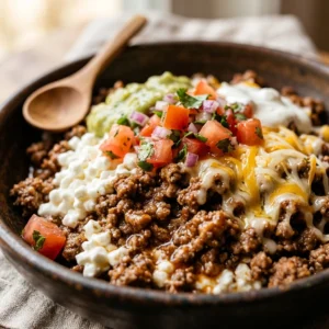 High Protein Taco Dinner 30g+ Easy Meal Prep Low Carb Cottage Cheese