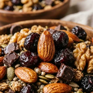 High Protein Trail Mix Healthy Snack