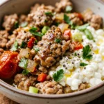 High Protein Turkey Meal Prep 30g+ Easy Breakfast Dinner Cottage Cheese